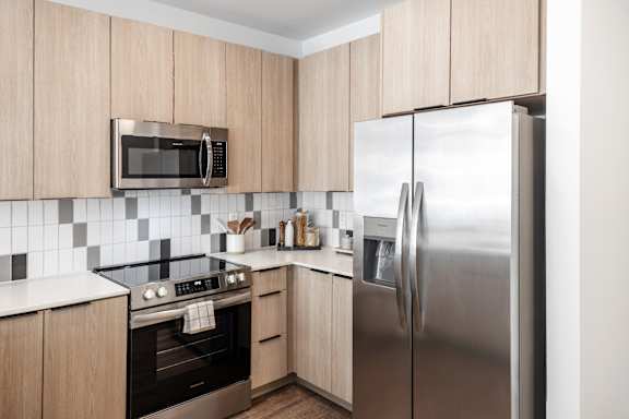 Modern Kitchen at Anthem House Apartments, Huntsville