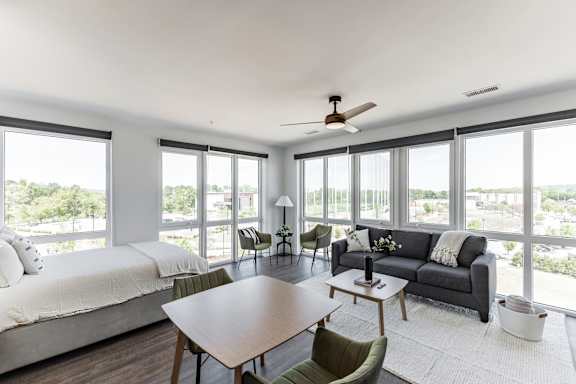 Bedroom And Living Area at Anthem House Apartments, Alabama