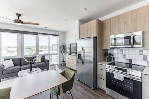 Eat-In Kitchen at Anthem House Apartments, Huntsville, Alabama