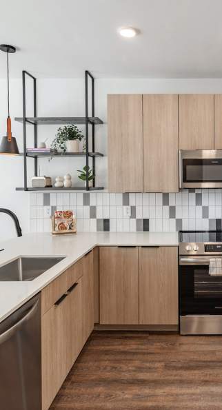 Well Organized Kitchen at Anthem House Apartments, Huntsville, Alabama