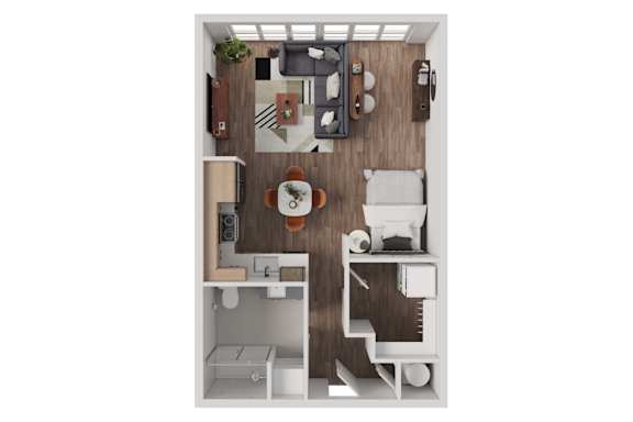 P1A Floorplan at Anthem House, Huntsville, AL, 35806