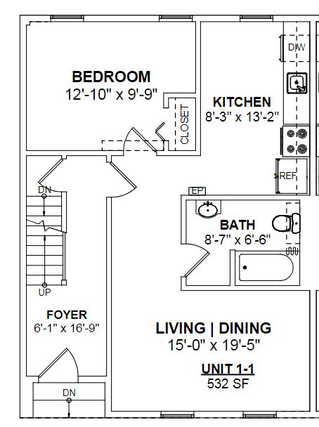 Floor Plans of South Boston in South Boston, MA