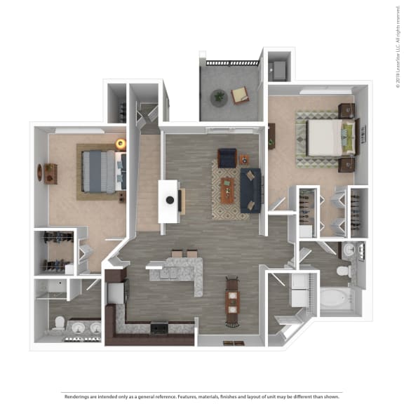 Floor Plan  B7 - Renovated