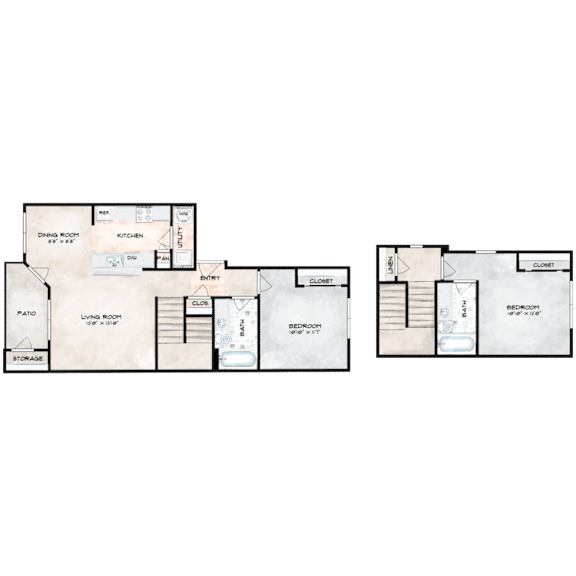 the plan of the eco floor plan