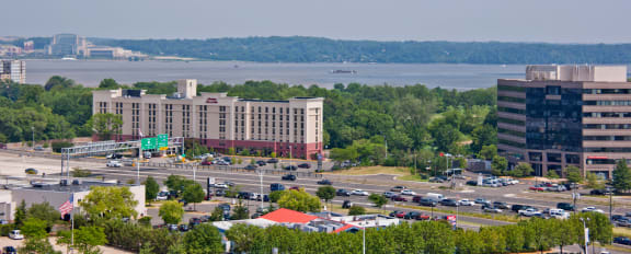 Breathtaking river and city views at Riverside Apartments, Alexandria, VA