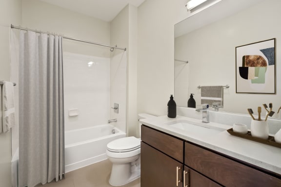 Soothing Bathrooms at The Maxwell Apartments, Arlington, 22203