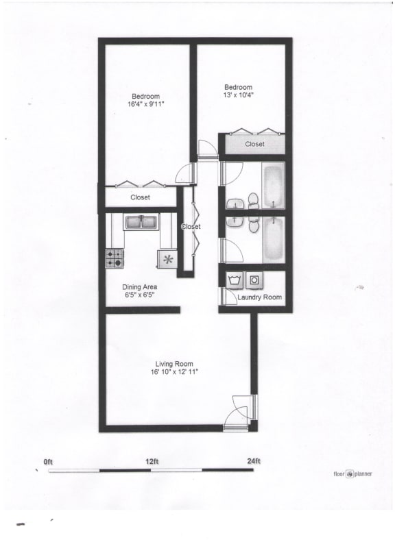 the floor plan of the residence