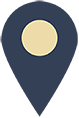 a graphic of a diamond with gold and blue triangles