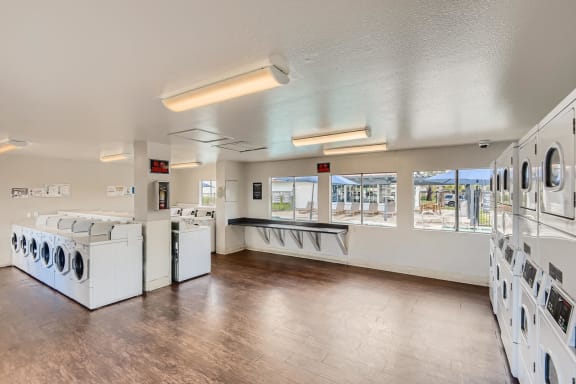 On Site Laundry Center at Azul Apartments in Hemet, CA