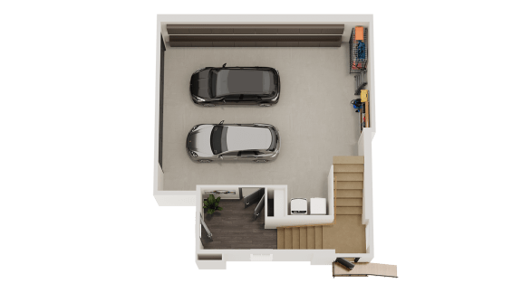 2 bed 2.5 bath floor plan A at Altitude Apartments, Moreno Valley , CA 92553