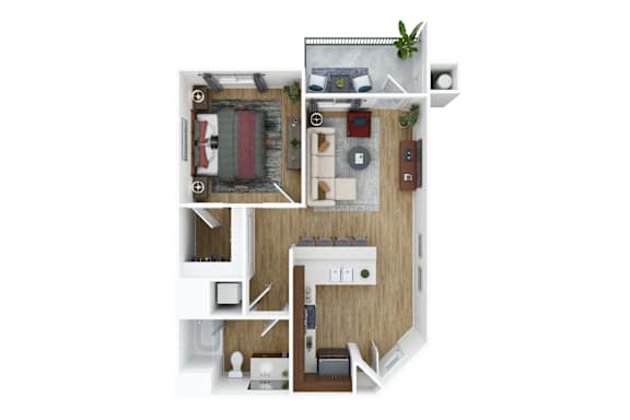 Unit 1B at The Park on Washington, Murrieta California
