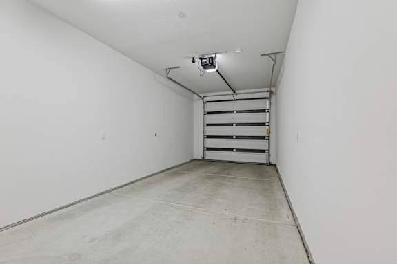 Private garage attached to The Park 2-bedroom apartment home