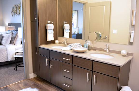 Bathroom area at 5300 Centre, St. Peters, Missouri