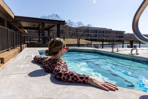 spa, hot tub at The Residences at Tesson Ridge, Saint Louis, 63128
