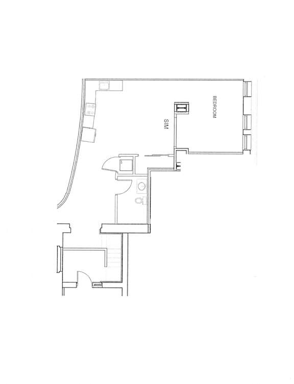 Floor plan for unit 213
