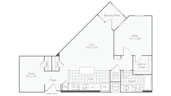floor plan the onyx apartment homes apartments for rent