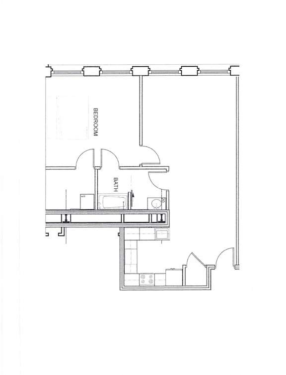 Floor plan for unit 3-10