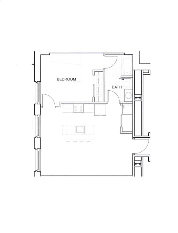 Floor Plan  Floor plan for Unit 4-12