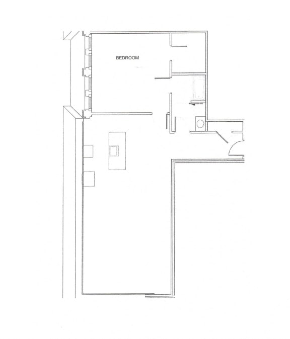 Floor plan 416 at Residences at South High, Pittsburgh, 15203 ?