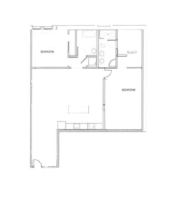 Floor Plan  Floor plan for unit 418