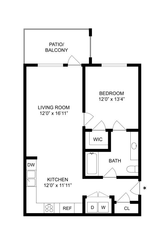 A2 Floor Plan at Arrive Temecula, Temecula