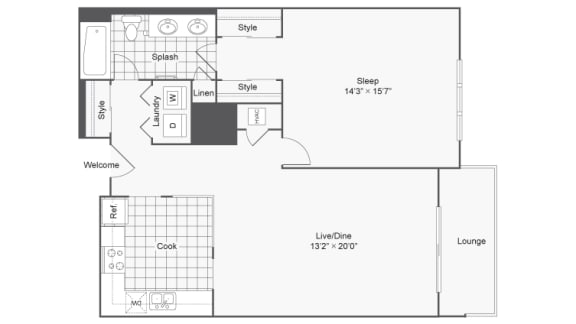 the floor plans  residences 1700 sq ft