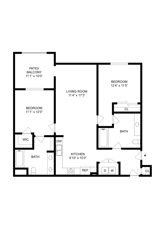 B2 Floor Plan at Arrive Temecula, California ,92591
