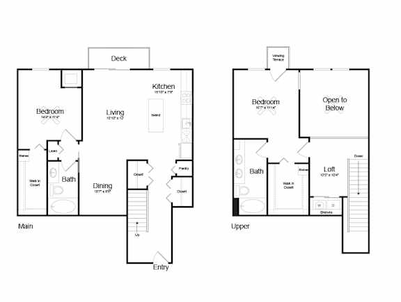 Floor Plan  CD3 floor plan at Track 29 Apartments, Minneapolis, 55408