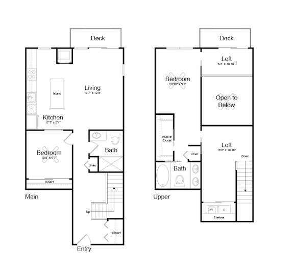 Floor Plan  CD4 floor plan at Track 29 Apartments, Minneapolis, MN, Minnesota