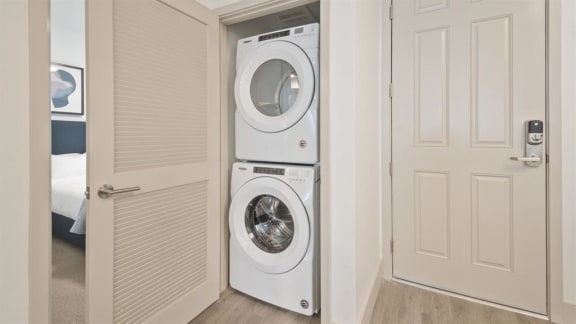 In Home Full Size Washer And Dryer at Arrive Los Carneros II, Goleta, CA
