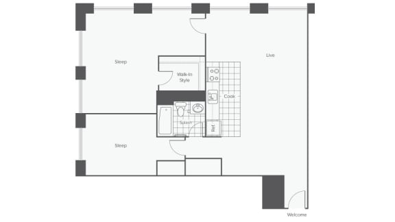 floor plan | the social at stadium walk apartment homes for rent in ft collins co 8