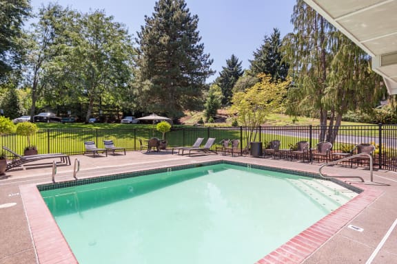 the swimming pool  at Murrayhill Park, Oregon, 97008