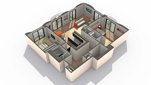 Eleven 89 Floor Plan at ReNew Wheaton Center, Wheaton