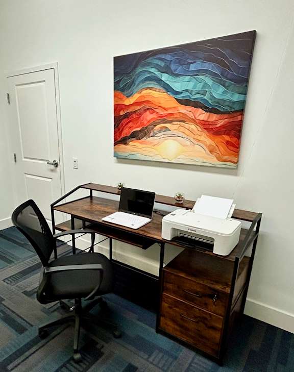 Business center at Residences at South High