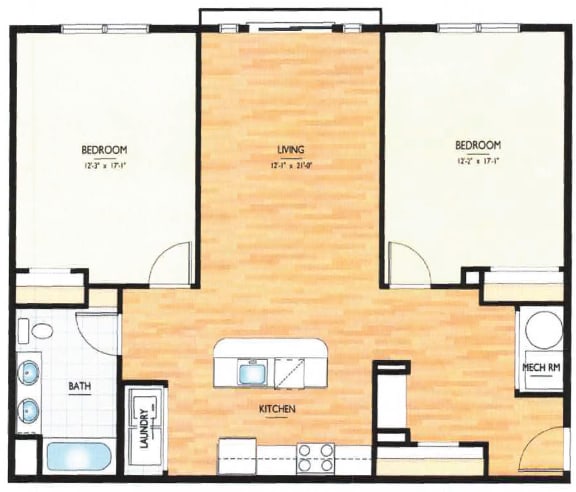 Floorplan - The Hadley at Mallory Ridge, Bloomfield, 06002