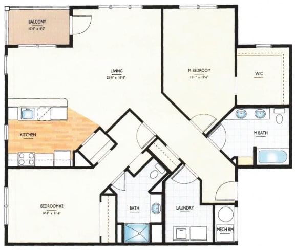 Floorplan - The Wintonbury at Mallory Ridge, Bloomfield, Connecticut