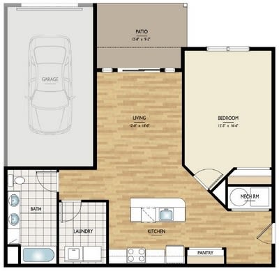 asher Floor Plan at Mallory Ridge, Bloomfield