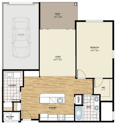 bentley Floor Plan at Mallory Ridge, Bloomfield, 06002