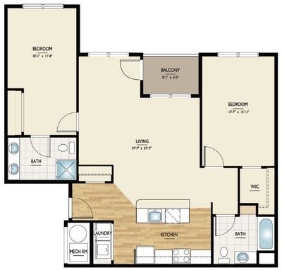 glendon Floor Plan at Mallory Ridge, Connecticut, 06002