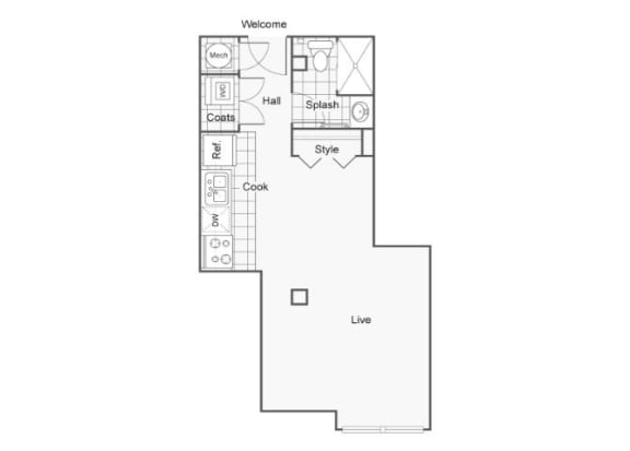 Herrera Floor Plan at ReNew Wichita, Wichita, 67202