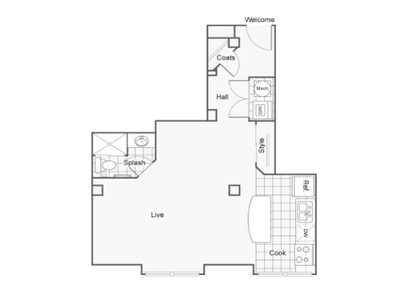 Floor Plan  McCartney Floor Plan at ReNew Wichita, Kansas, 67202