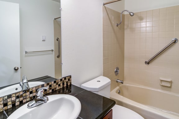 Bathroom With Bathtub at The Bluffs at Mountain Park, Lake Oswego, OR, 97035