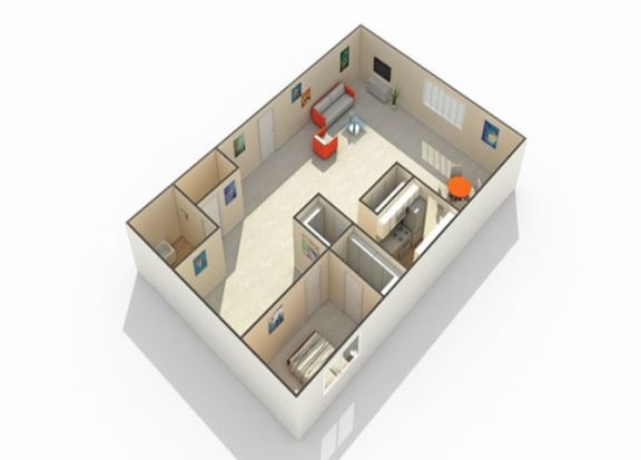 Onyx1 Floor Plan at The Atwood at Eden Prairie, Eden Prairie, Minnesota