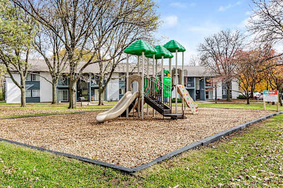 our playground is in front of our apartments
