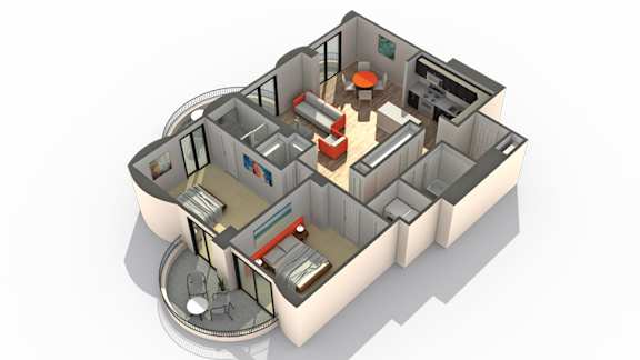Ten 81 Floor Plan at ReNew Wheaton Center, Wheaton, IL 60187