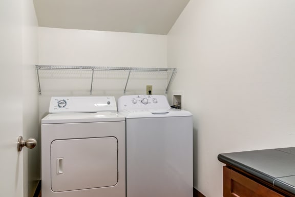 Laundry Room at The Bluffs at Mountain Park, Oregon
