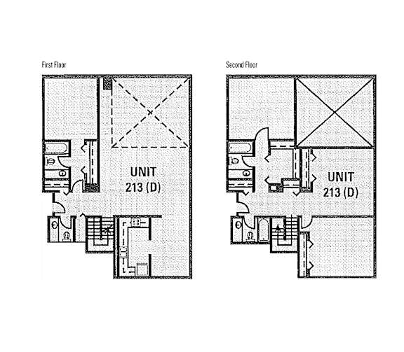 3 bed x 3.5 bath floorplan