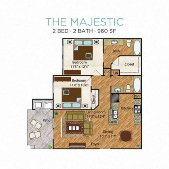 Floor Plan  The Majestic