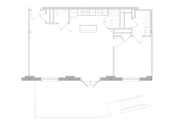 103 Floorplan at Swiss Village, Louisville, Kentucky