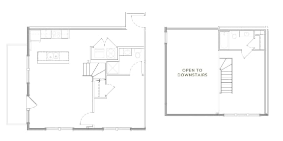 305 Floorplan at Swiss Village, Louisville, Kentucky